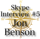 Skype Interview ジョン・ベンソン